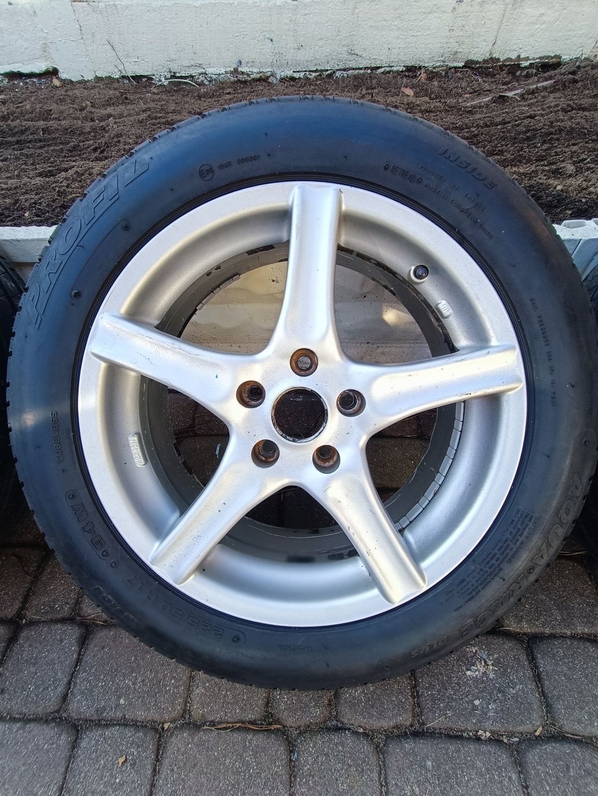Koła Felgi 5x112 et50 7jx17 17 cali letnie alufelgi