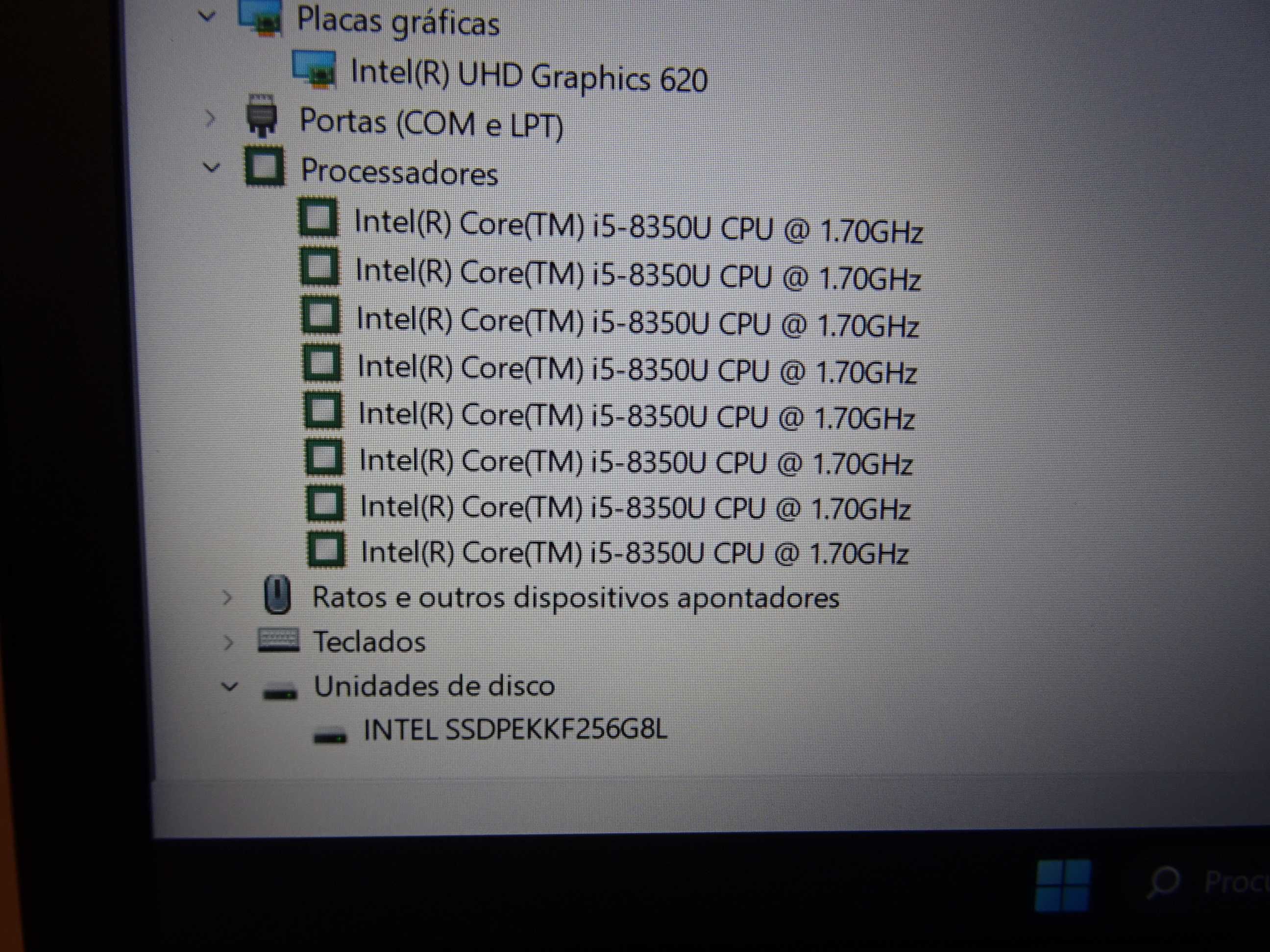 LENOVO ThinkPad T 480 - i5 8ªg; 8gb/256gb SSD; Full HD touch. Garantia