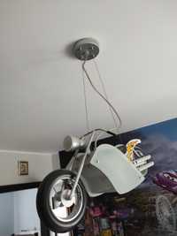 Lampa sufitowa - motocykl