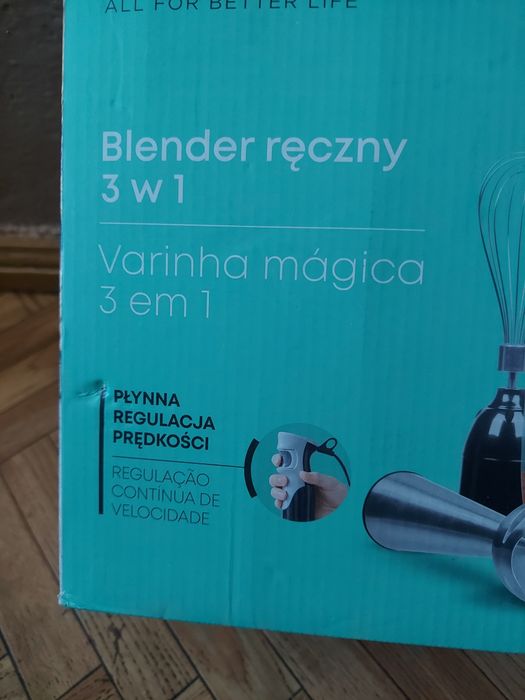 Nowy blender ręczny Z WADĄ