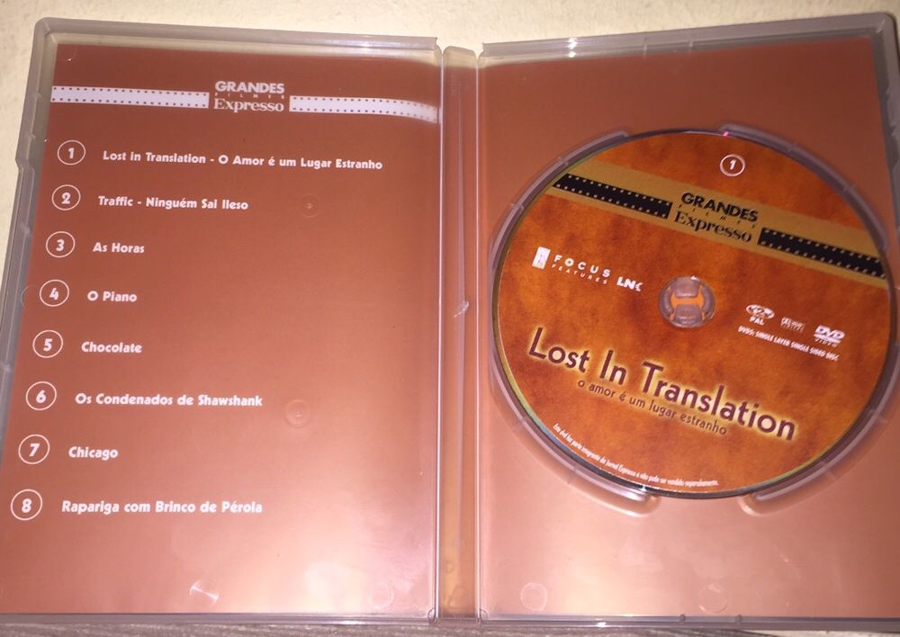 DVD Lost in Translation (O amor é um lugar estranho)