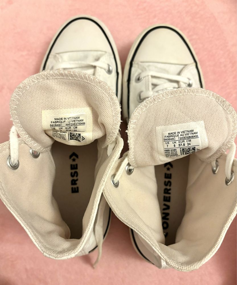 All star branca.