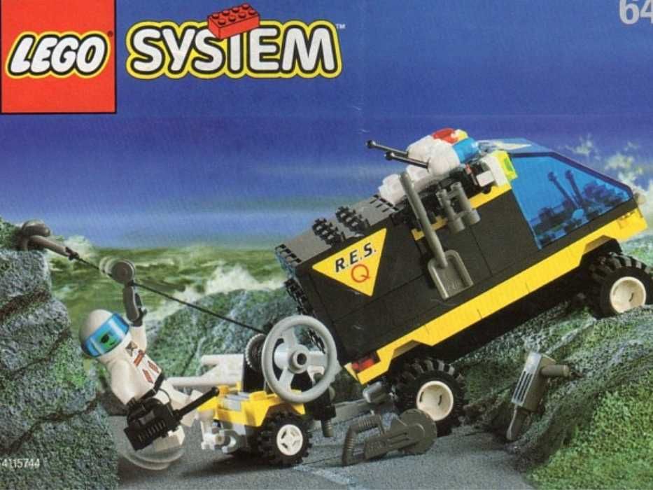 LEGO 6445 Emergency Res-Q Pojazd Ratunkowy 100% + instrukcja + CZĘŚĆI