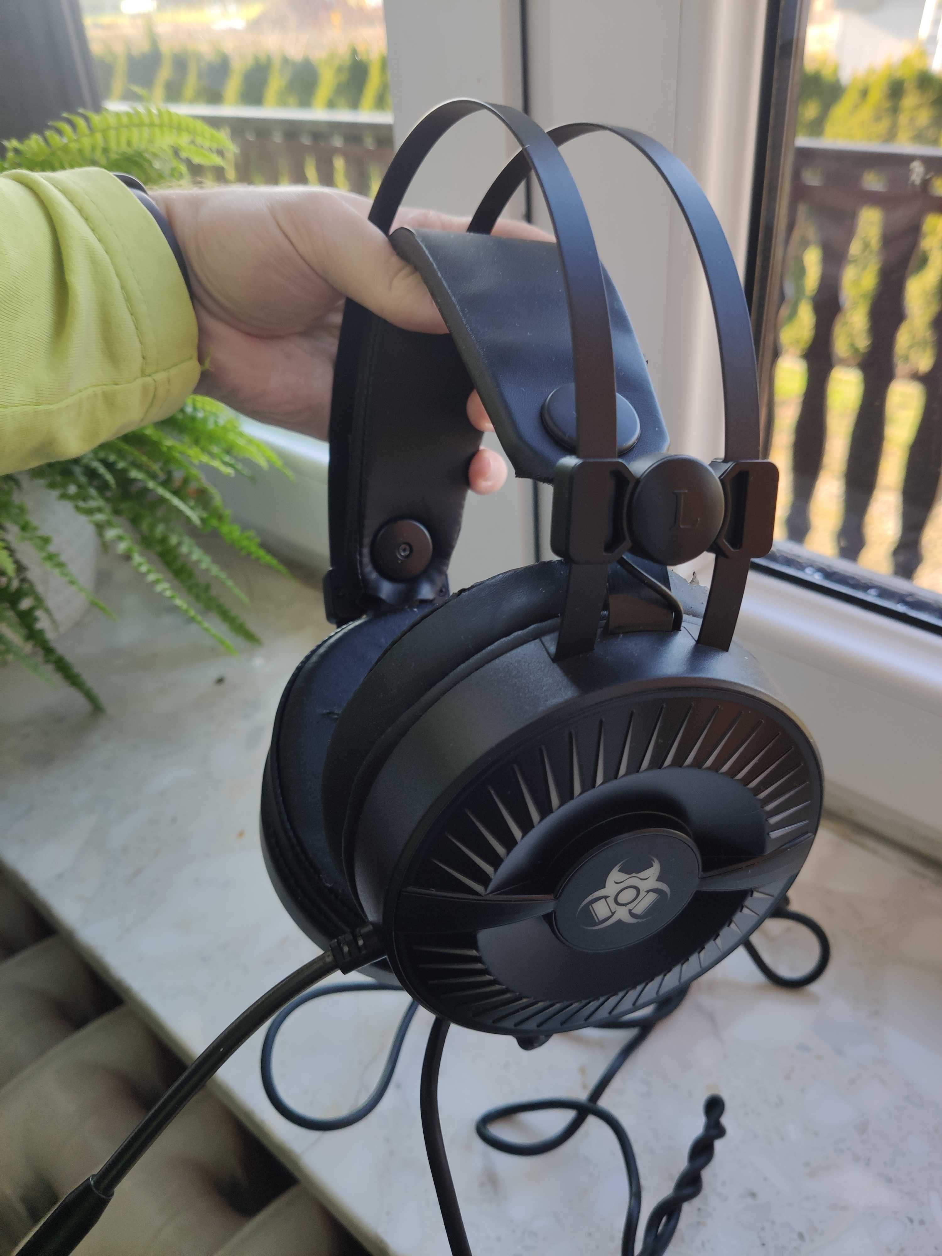 Słuchawki gamingowe z mikrofonem Headset Tracer Madman RGB