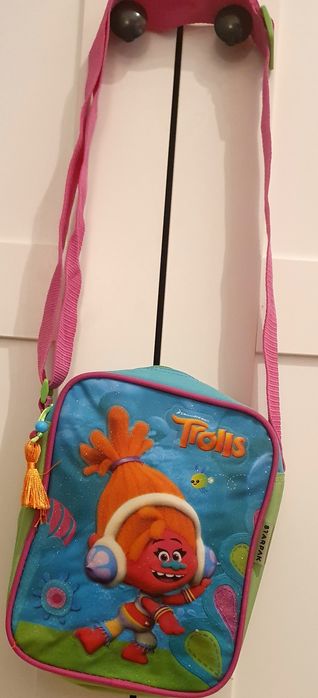 Torebka listonoszka trole trolls mieniąca się