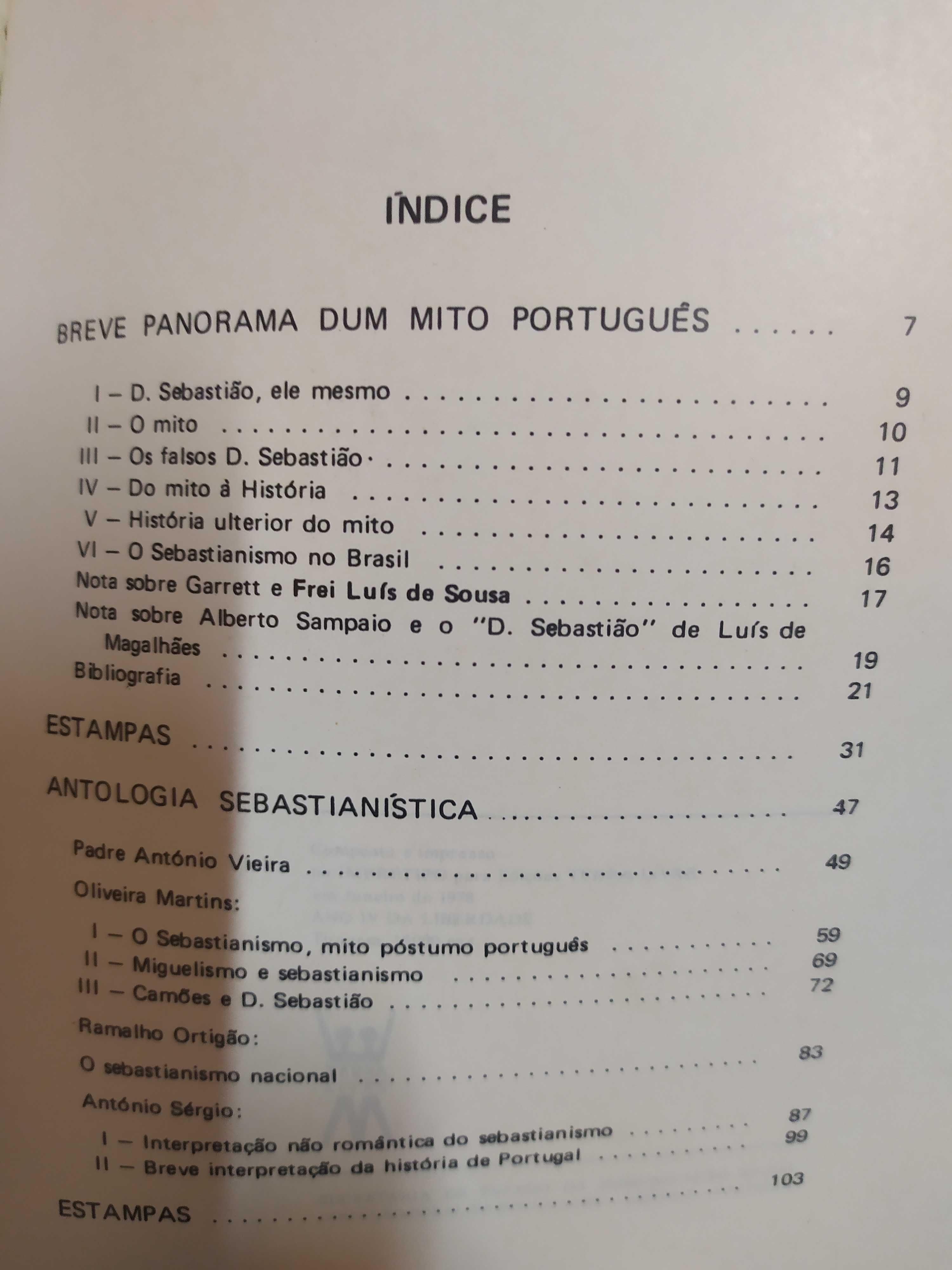 O Sebastianismo - Breve Panorama dum Mito Português
