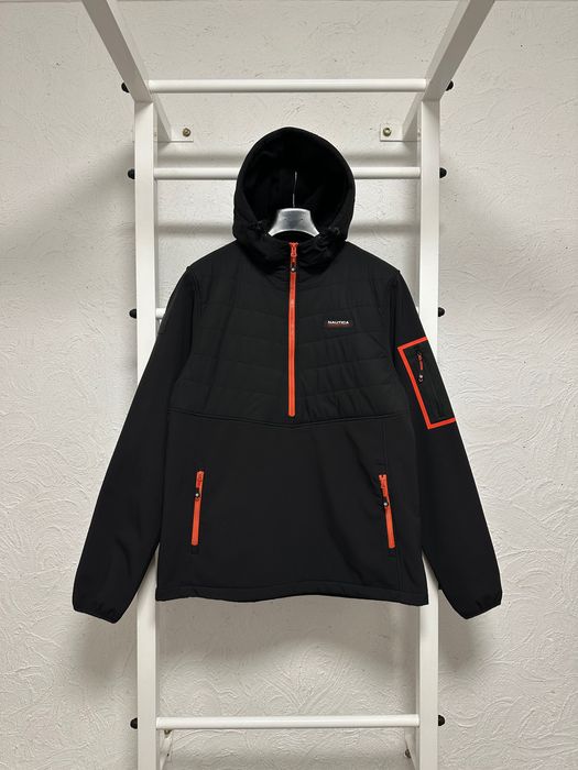 Мужская куртка анорак Nautica Л-ХЛ размер soft
shell