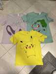 Koszulka pokemon H&M 128 3 szt. Plus spodenki H&M