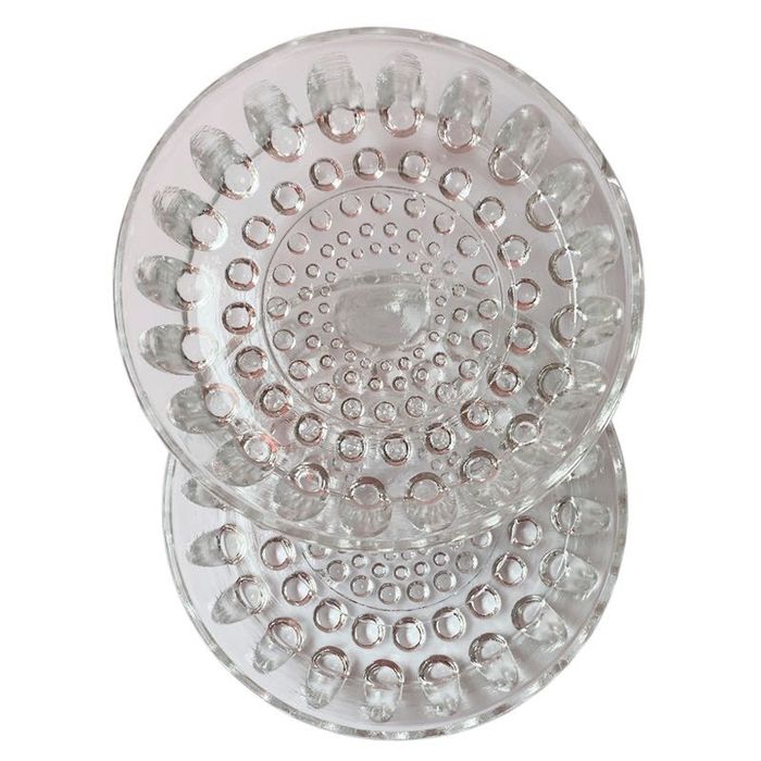 Szklane spodeczki miseczki