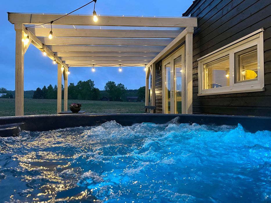 Domek z jacuzzi na wynajem,  Tiny House w lesie , Bory Tucholskie