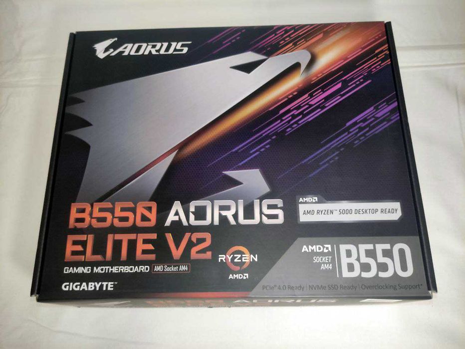 Gigabyte B550 AORUS Elite V2 — ідеальний стан
