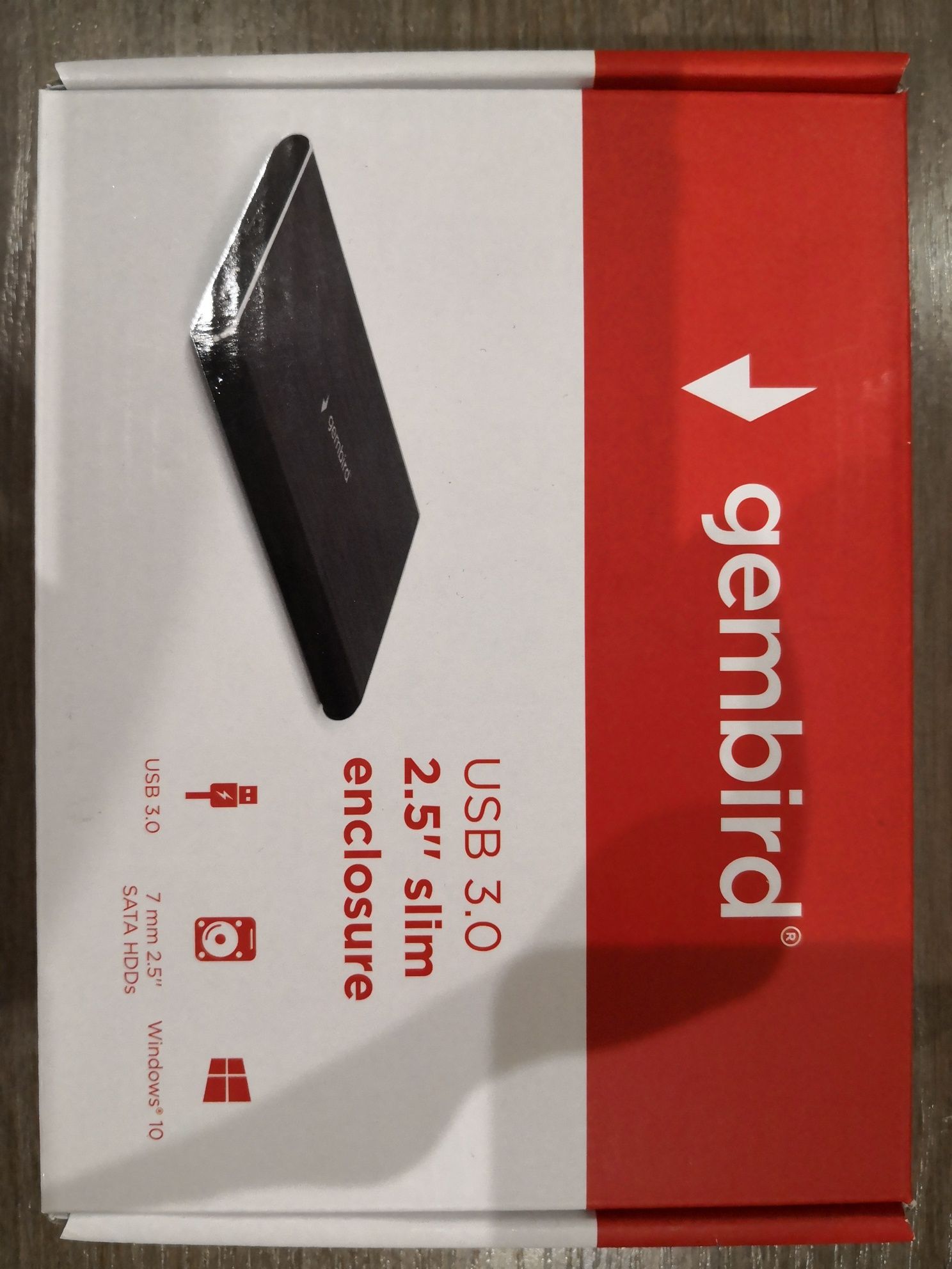 Зовнішня кишеня Gembird для HDD 2.5" SATA USB 3.0 Black (EE2-U3S-4)