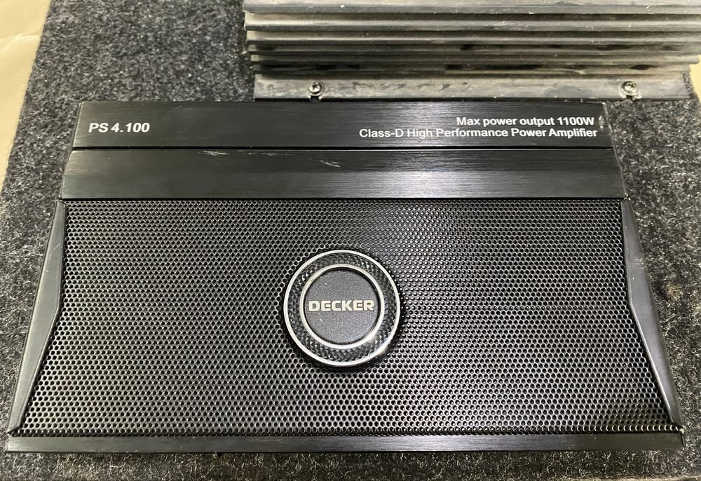 Усилитель 4х канальный DEKCER 4.100