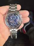 Citizen Eco drive radio controlling tytanowy