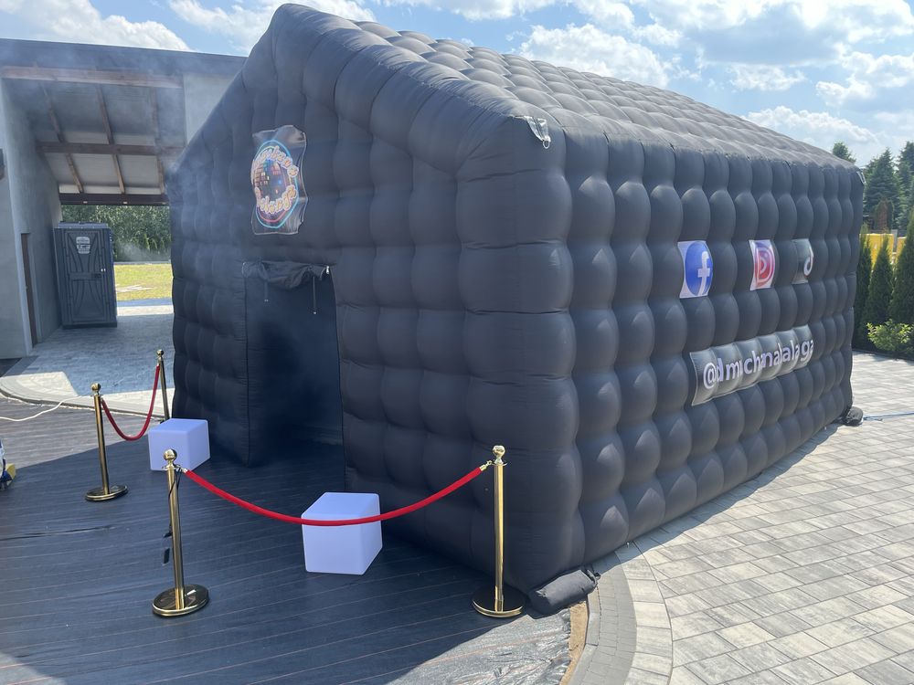 Namiot imprezowy dmuchany mobilny club dmuchany jbl wynajem dyskoteka