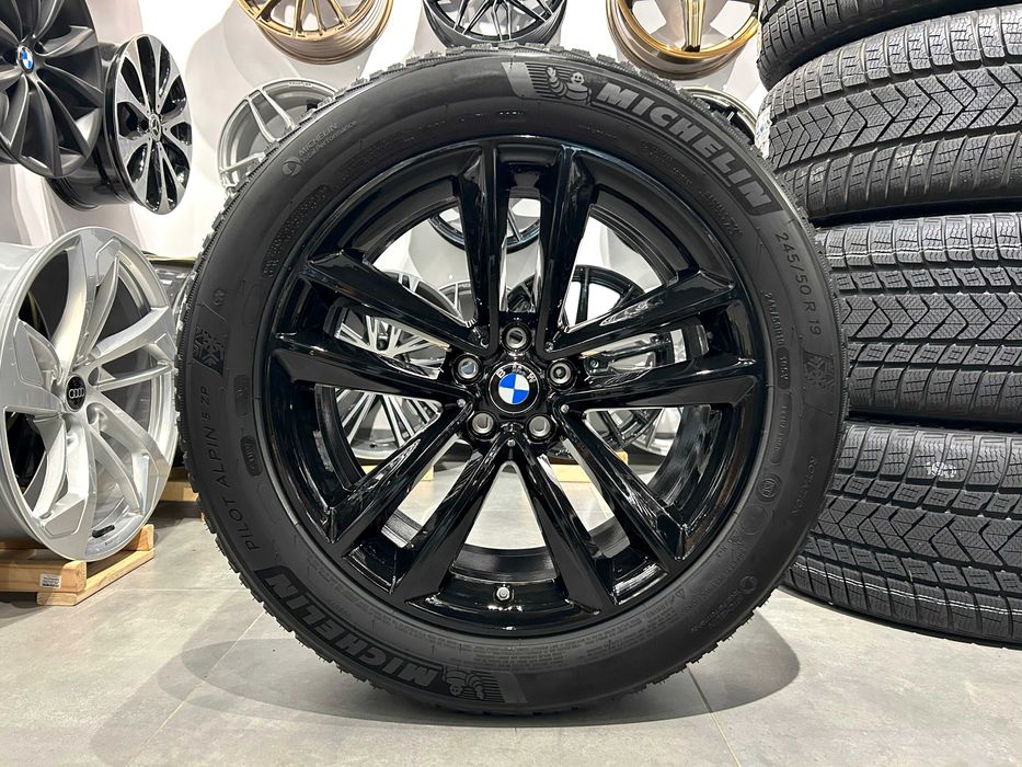 Oryginalne koła zimowe BMW 19 5x112 G01 G45 X3 G02 X4 Michelin 245/50R