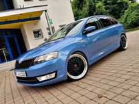 Skoda RAPID Wyjątkowa 1.6 TDI Alufelgi Borbet 17" BEZWYPADKOWA 2 kluczyki Serwis