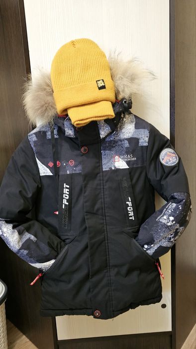 Дитяча курточка+ шапка з хомутом