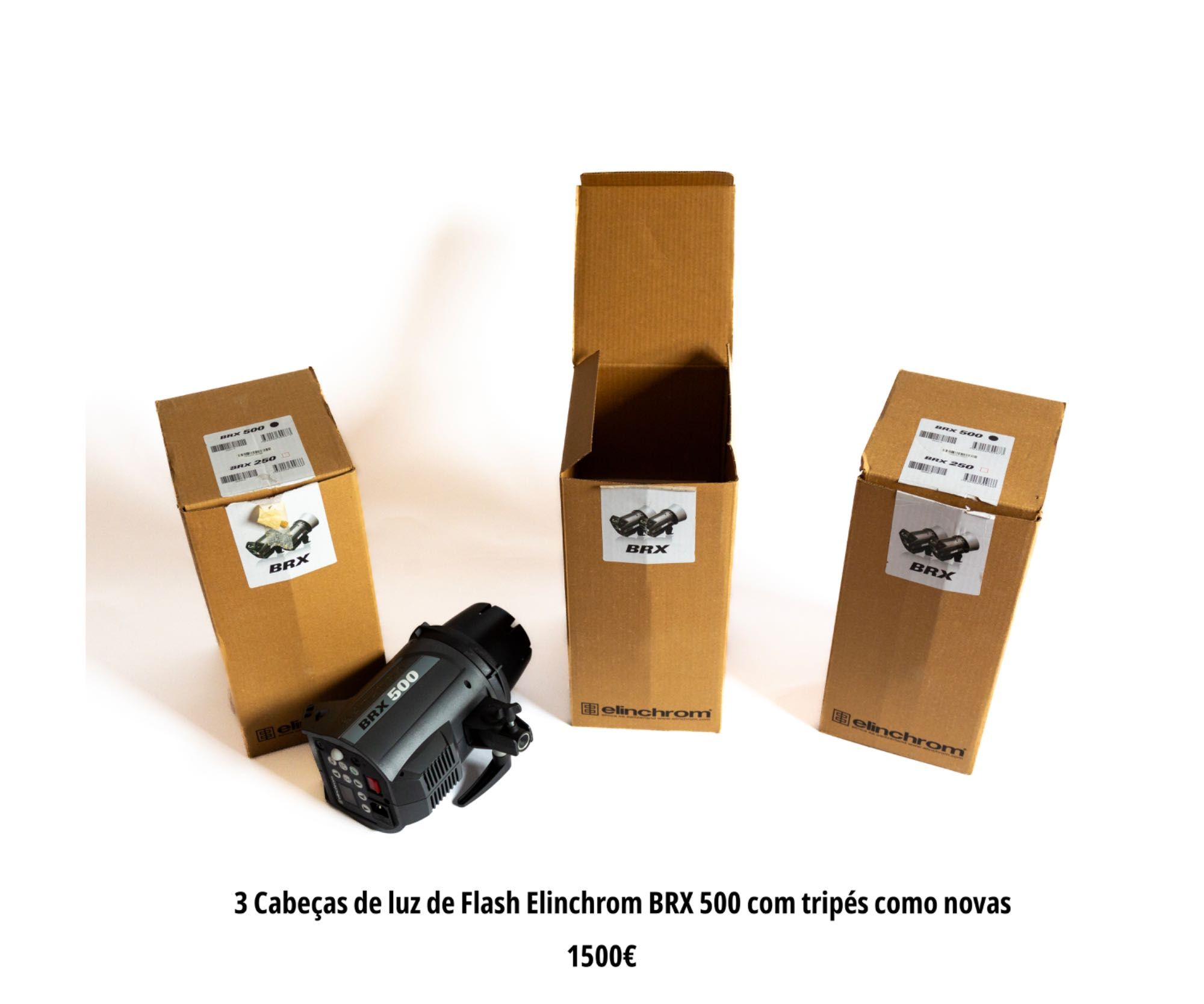 Equipamento de iluminação para estúdio fotográfico