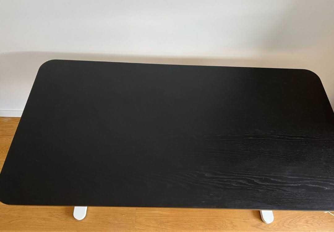 biurko ikea bekant desk table 120x80 meble stół stelaż silnik