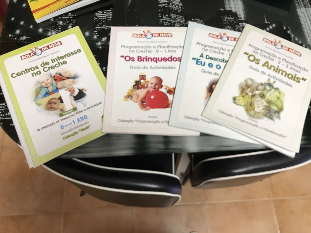 4 Livros creche dos 0 aos 3 anos