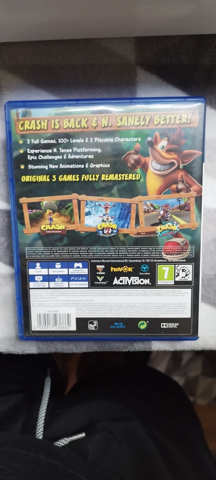 Crash Bandcoot ps4
