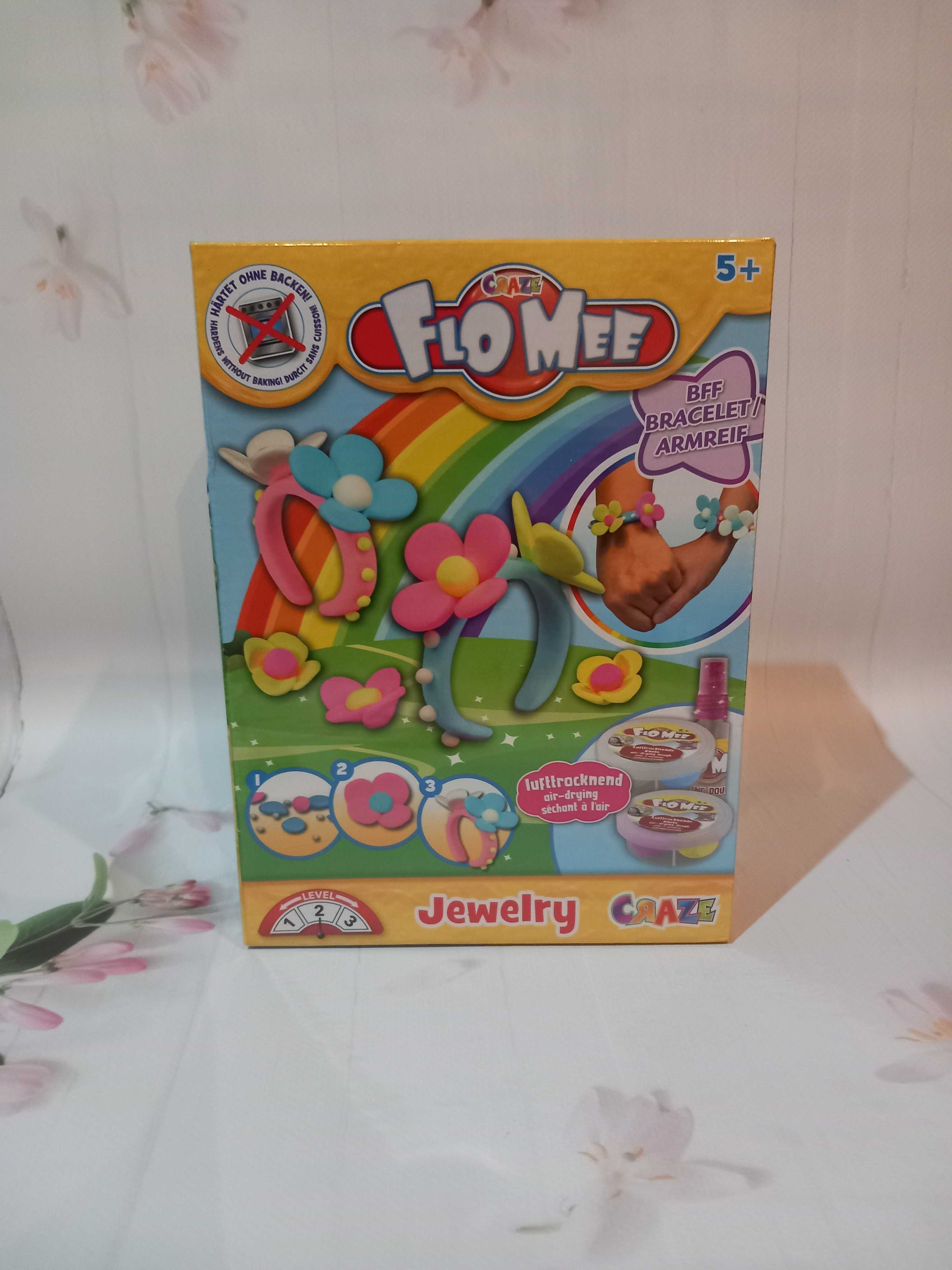 CRAZE FLO MEE Zestaw do robienia biżuterii z modeliny