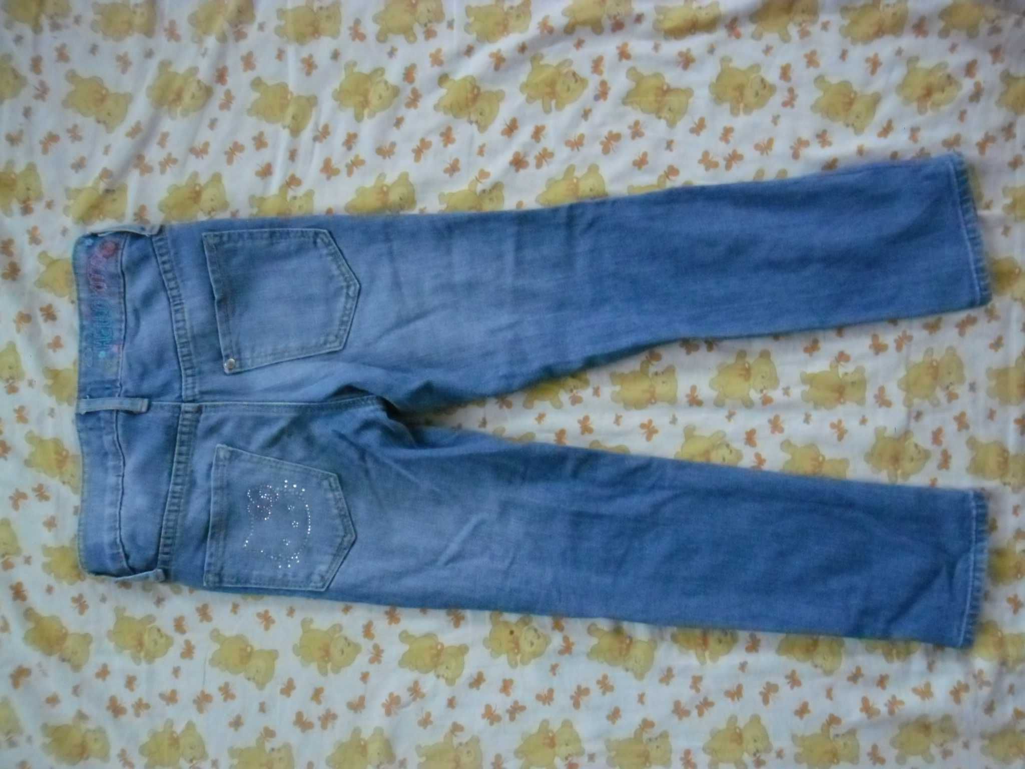 spodnie H&M rozmiar z metki 116, 122, na 5- 6lat,jeans dla dziewczynki
