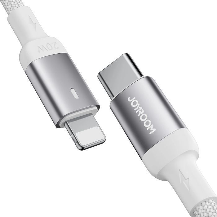 Joyroom kabel USB C - Lightning 20W A10 Series 1,2m biały