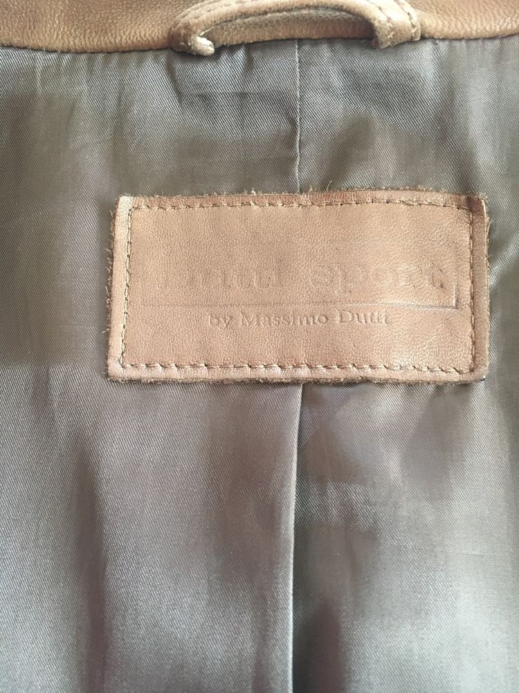 Casaco de homem em pele genuina Maximo Dutti Sport