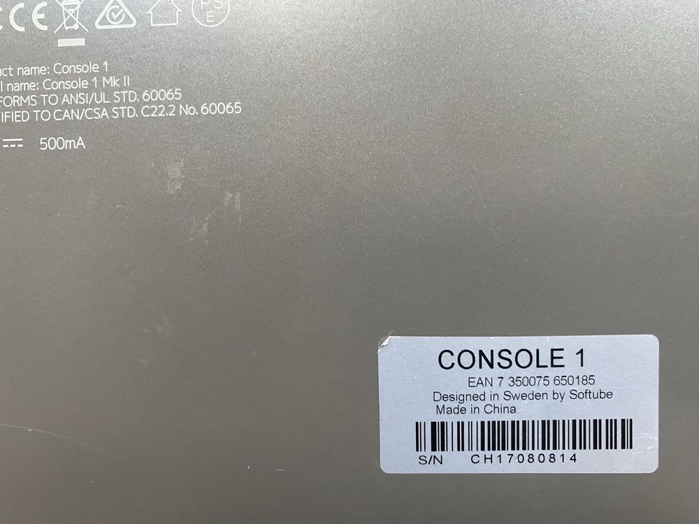 Console 1 softube