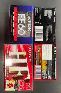 Zestaw kaset TDK FE60 + Sony HF60