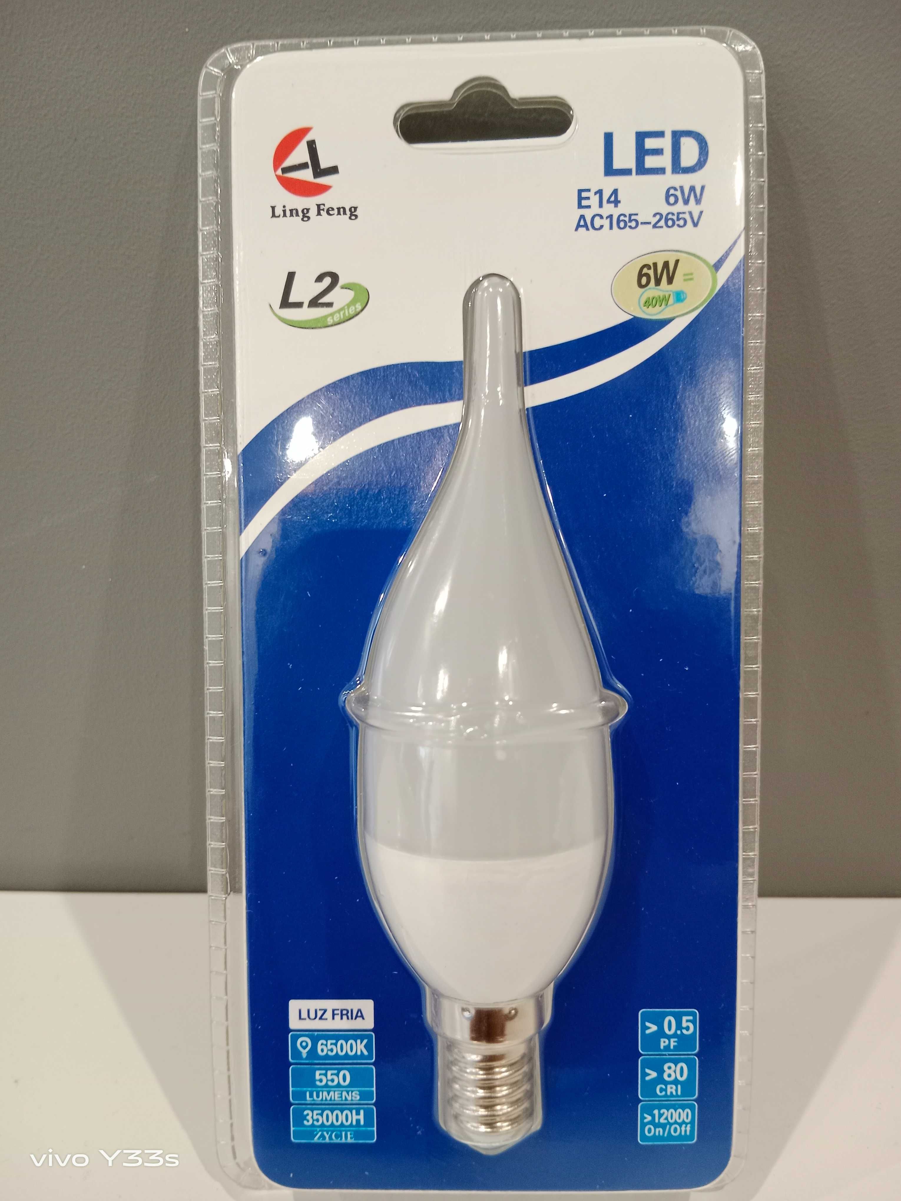 Żarówka LED E14 6W