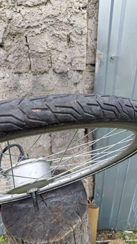 Koło przednie z silnikiem Bafang 36V-48V  sprawne