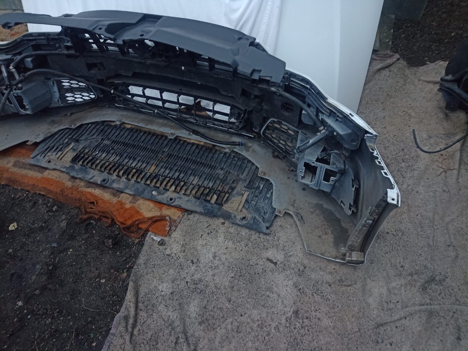 Kompletny zderzak przedni Audi A6 C7 4G S-Line LS9R