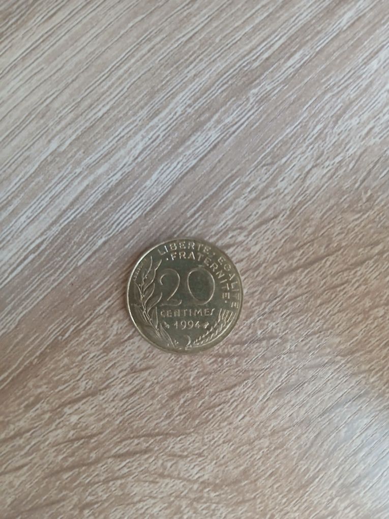 Moeda de 20 centimes de 1994
