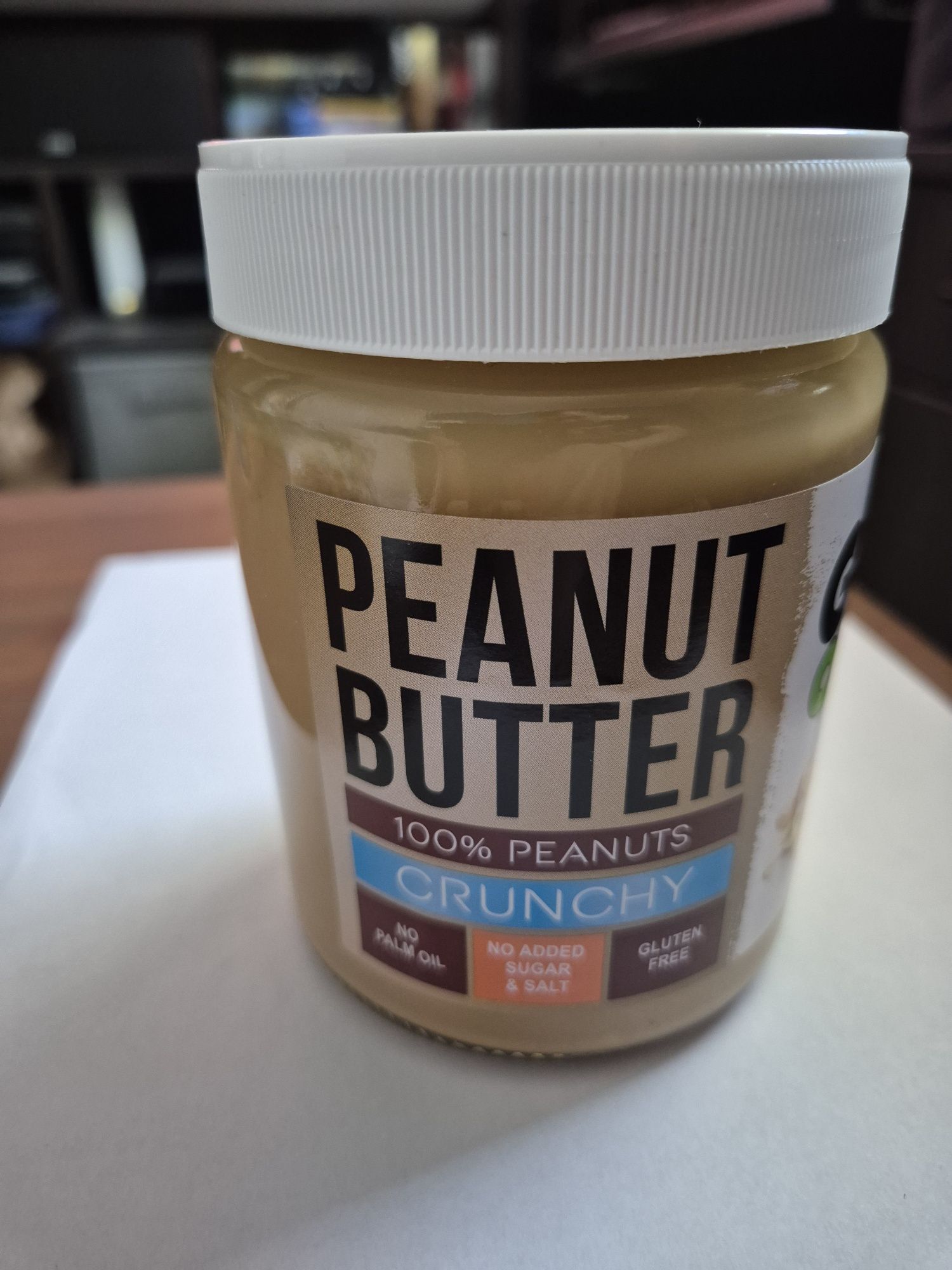 GO ON Peanut Butter Crunchy Nowe Masło Orzechowe