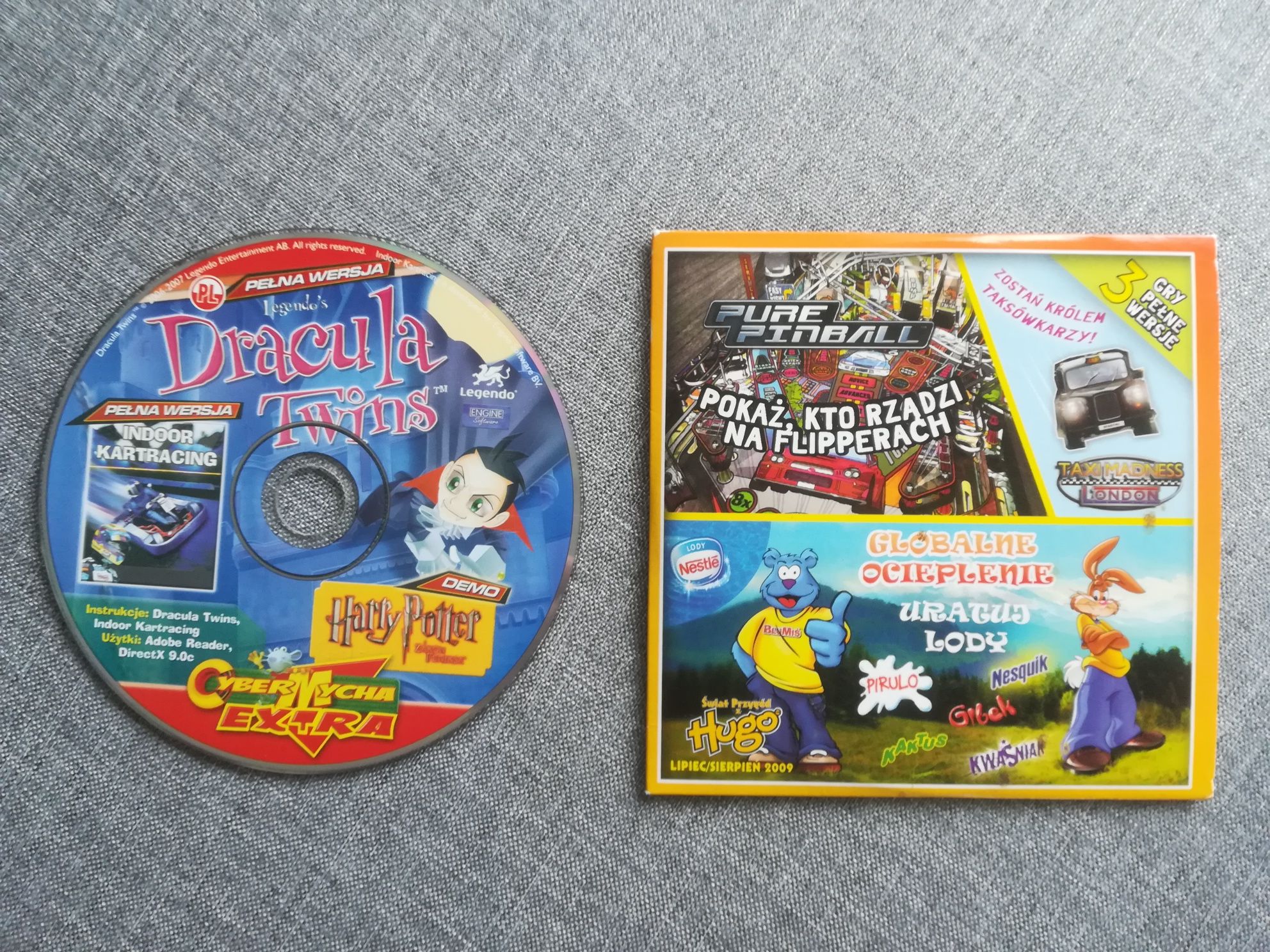Gra Dracula Twins, Indoor Kartracing i inne dwie plyty