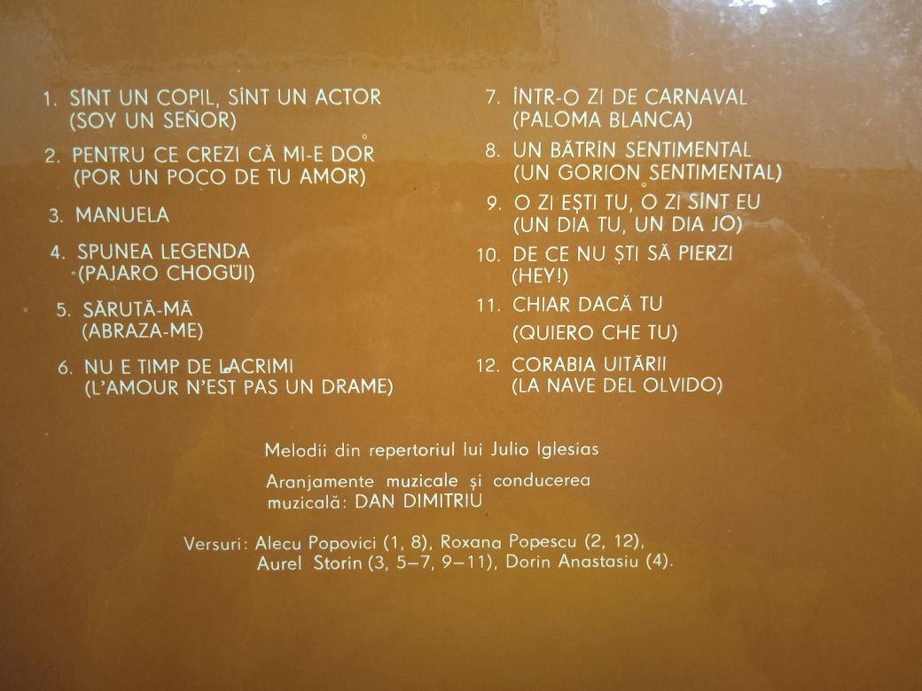 Dorin Anastasiu Sint Un Copil winyl