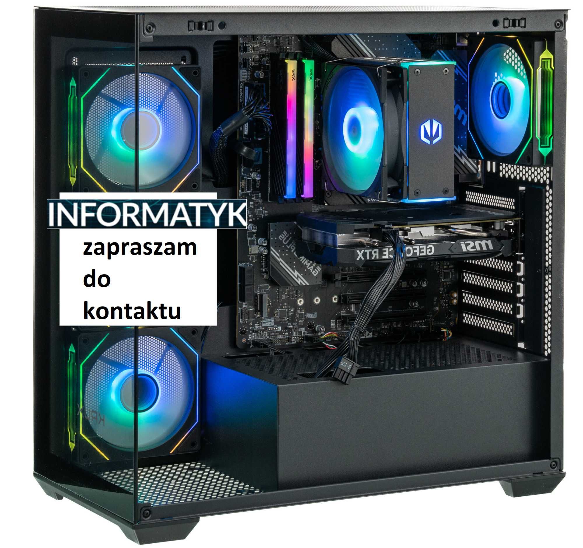 Informatyk - Montaż komputerów GAMINGOWYCH - Format - nowy system