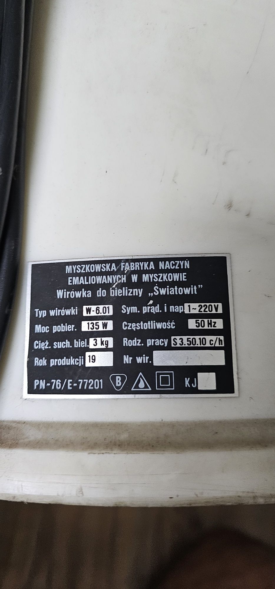 Wirówka Światowid prl