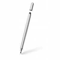 Rysik Stylus Pen Długopis Do Tabletu / Telefonu Srebrny