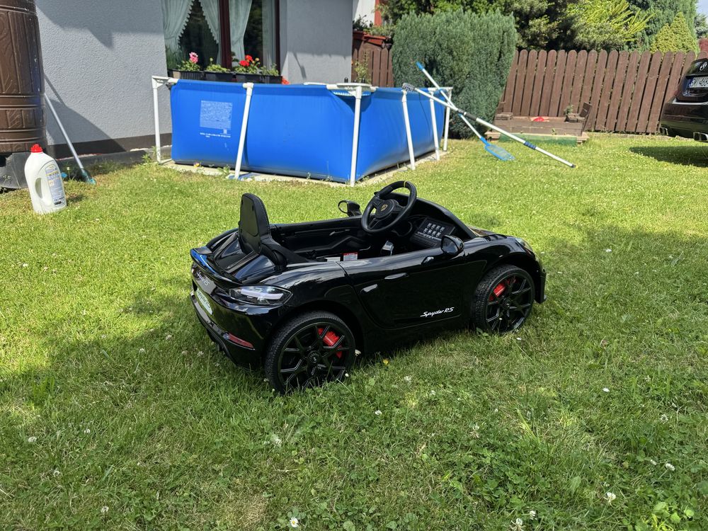 Porsche 718 Spyder RS samochód na akumulator pojazd dla dziecka