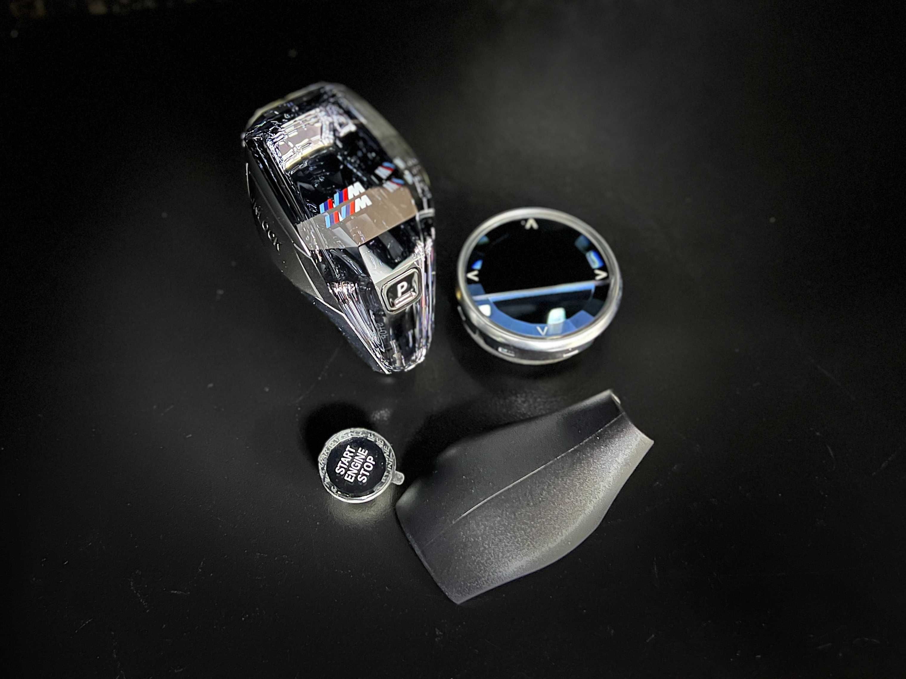 Ручка хрусталь КПП на BMW G20 G01 G02 G05 G06 G07 М бмв Кришталь