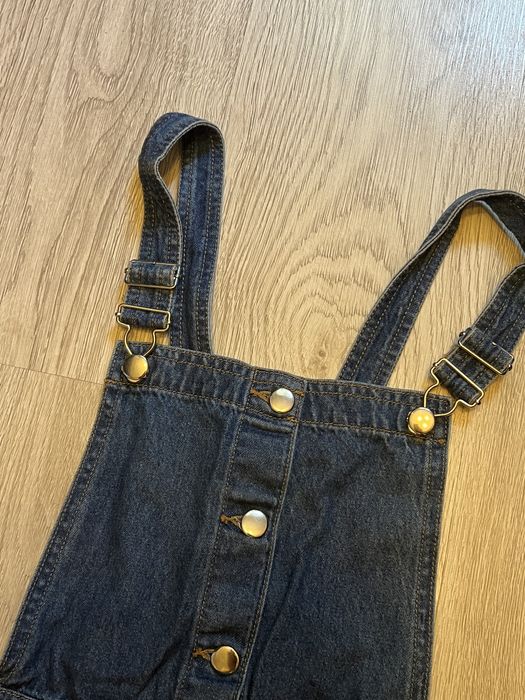 Ogrodniczki ze spódnicą damskie 34