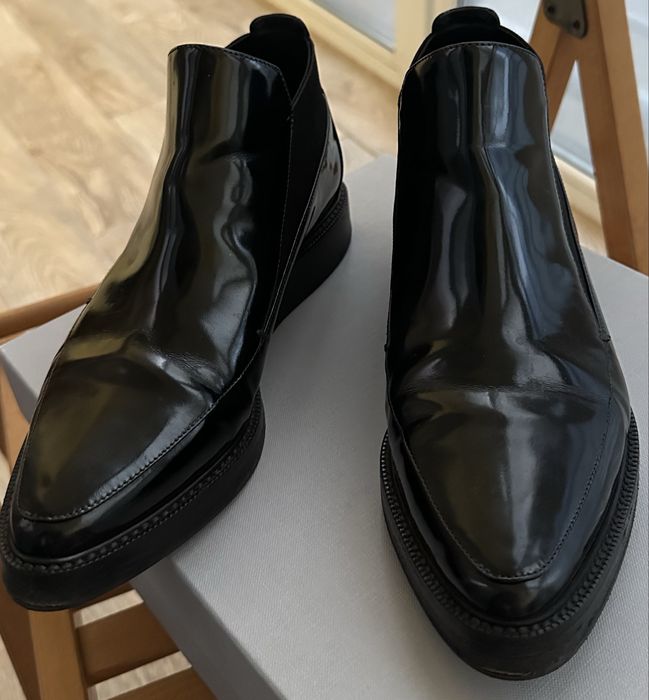 Лакові черевики без хутра MaxMara