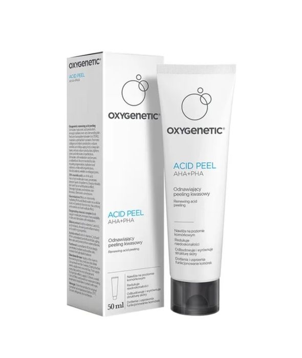 Oxygenic Acid Peel AHA+PHA przeciwstarzeniowy peeling kwasowy