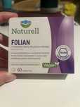 Kwas foliowy naturalny folian Naturell