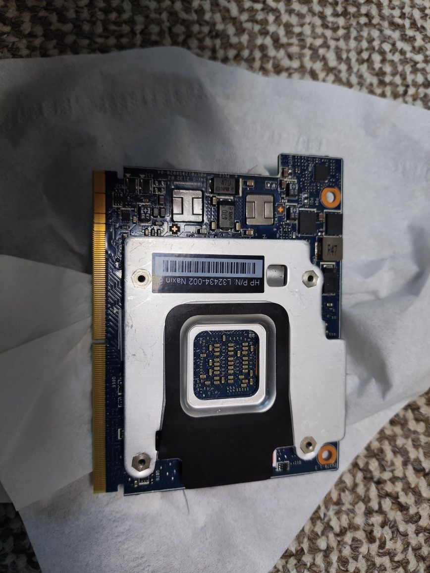 Nvidia quadro T1000 MXM 3.0A HP Z2 mini G4 G5 G6 для апгрейду