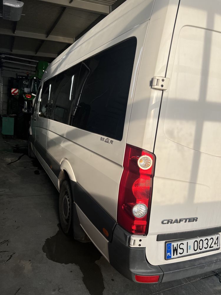 Vw crafter pierwszy właściciel 9 osób webasto